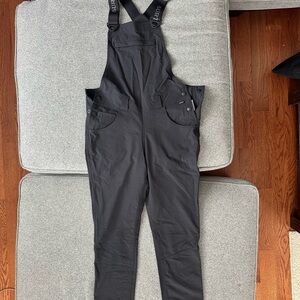 Burton Multipath Black Overalls with Adjustable Straps
